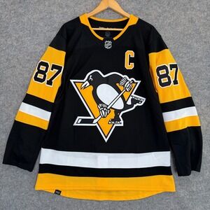 Adidas Sidney Crosby Pittsburgh Penguins Jersey Reverse Retro 2021 #87 Rare #52